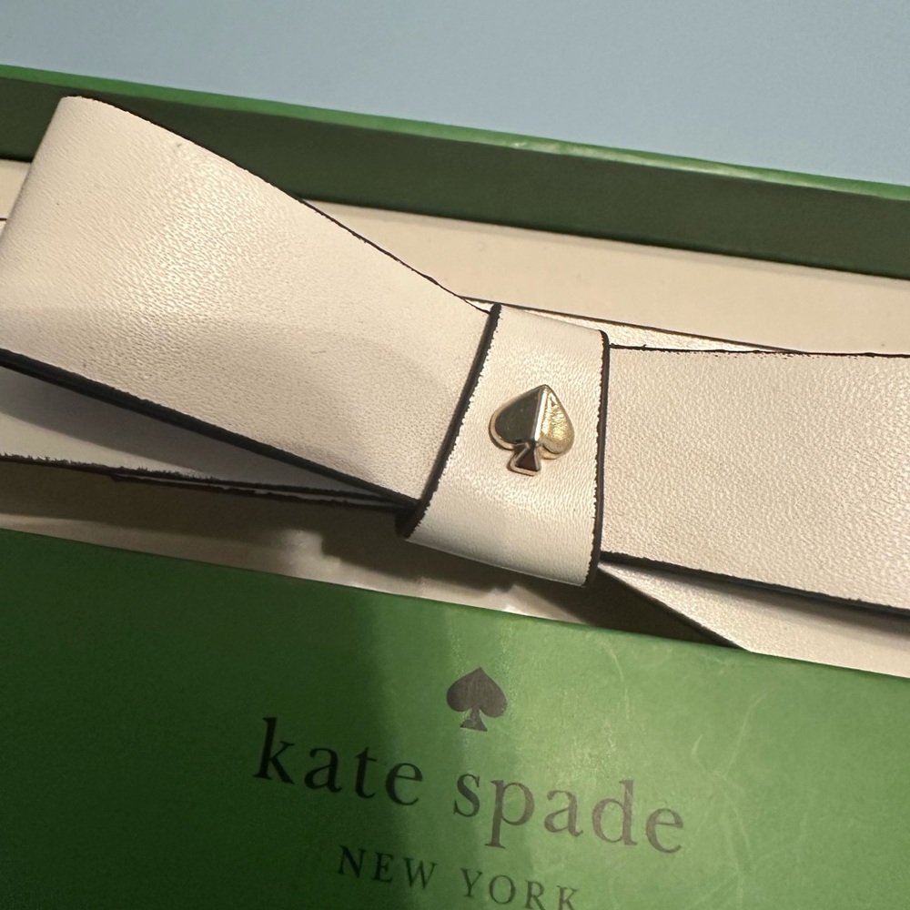 Kate Spade White and Silver Belt Accessory - Picture 4 of 4